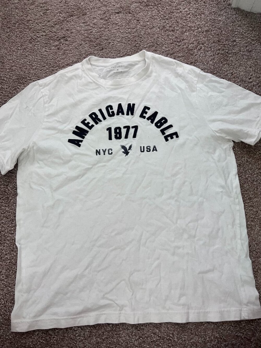 American Eagle White T-Shirt Men